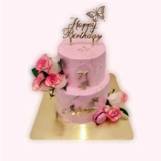 Milestone Birthday Cake 71st Birthday Cake Bakehoney Com