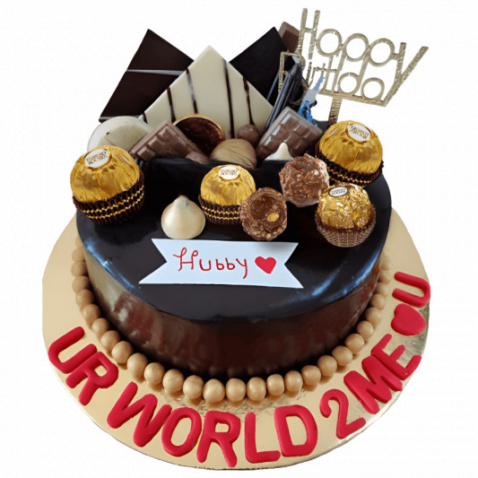 Buy Happy Birthday Husband Oreo Cake Online | Chef Bakers