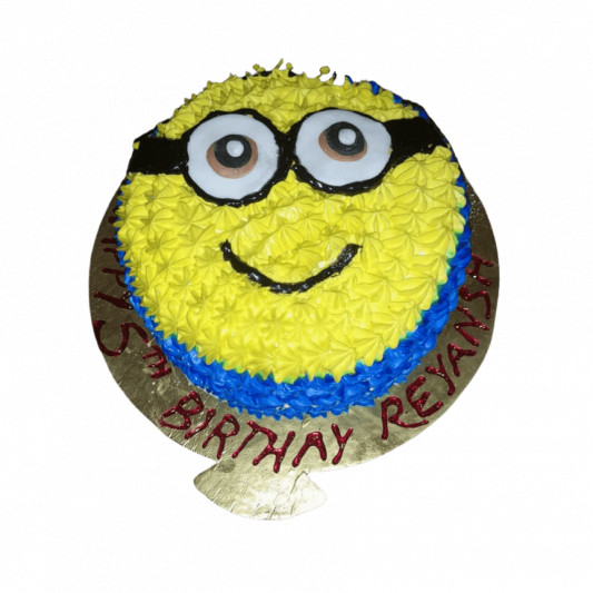 How to Make a Minion Cake (Chocolate Cake with Nutella Frosting) -  Hezzi-D's Books and Cooks