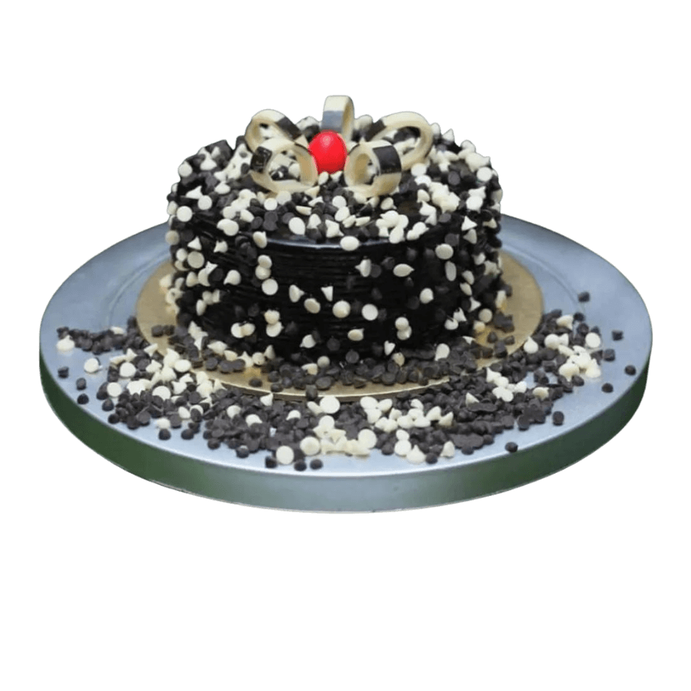 Order Chocolate Double Chocochips Cake #0156 Online From THE CHANGOTRA'S  BAKERS,jaipur