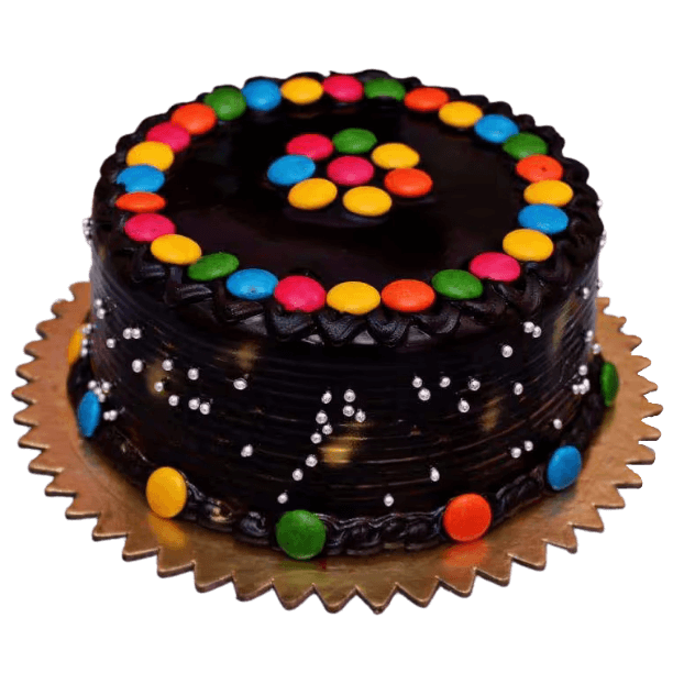 Order Online Gems Decorated Chocolate Cake | Blissmygift
