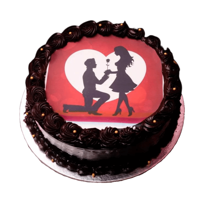 Order Couple Anniversary Cake Online From Varushi Cake Queen,Kharar