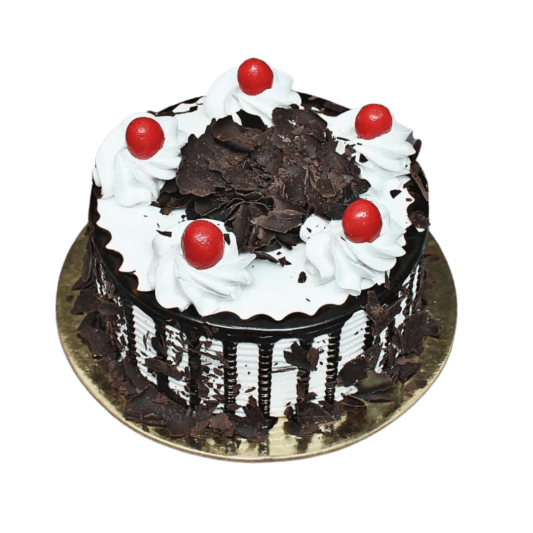 80 Rose Garden Flakey Hearts Black Forest Cake Half Kg Eggless | Birthday  Cake | Anniversary Cake | : Amazon.in: Grocery & Gourmet Foods