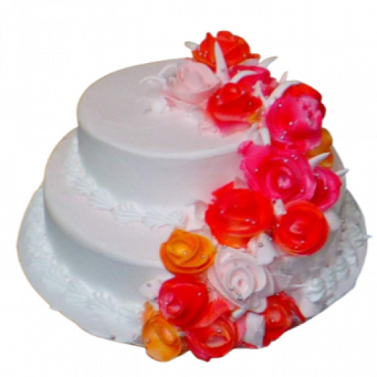3 Tier Anniversary Celebrations Cake | YummyCake