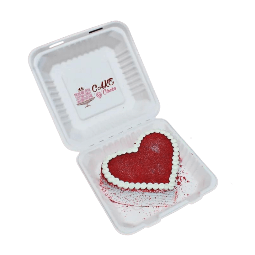 Heart Shape Bento Cake