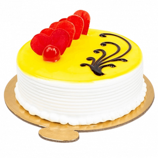 Pineapple Cream Cake online delivery in Noida, Delhi, NCR, Gurgaon