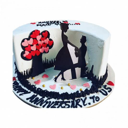 Half year Anniversary Cake online delivery in Noida, Delhi, NCR, Gurgaon