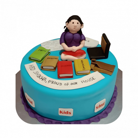 Teacher Day Cake Photo Cake - DP Saini Florist