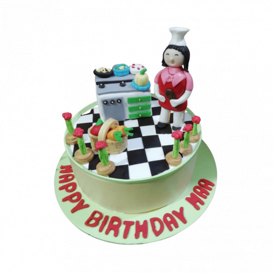 Sugar Rattle's Journey: Baking Theme cake | Cake, Themed cakes, Cooking cake