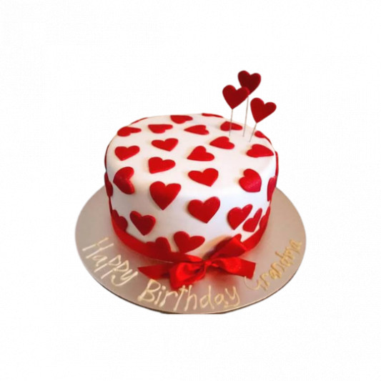 ❤️ Red Rose Birthday Cake For Sweet Husband g