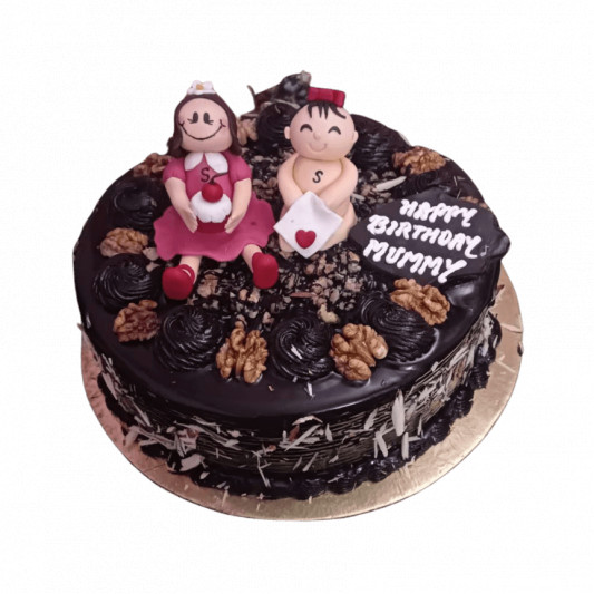 Birthday Cake for Mom – Customised by Kukkr Cakes