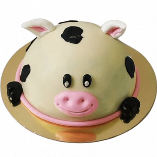 Cute Cow Cake - Hayley Cakes and Cookies Hayley Cakes and Cookies