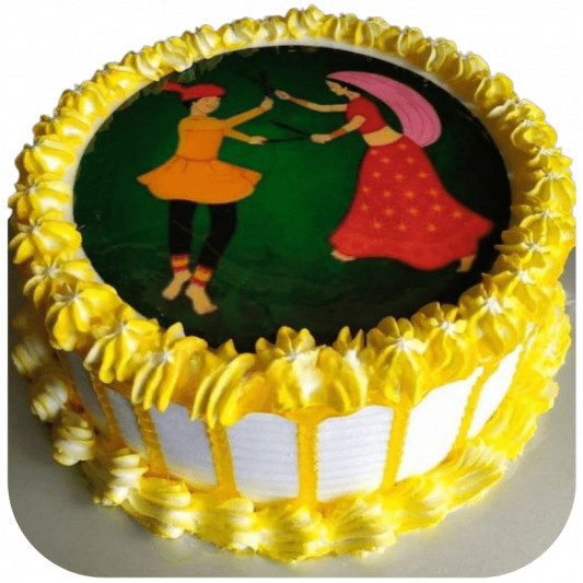 Navratri Special Garba Doll Cake using Bread Fondant | Garba Cake | Doll  Cake | Navratri Cake 🎂 - YouTube