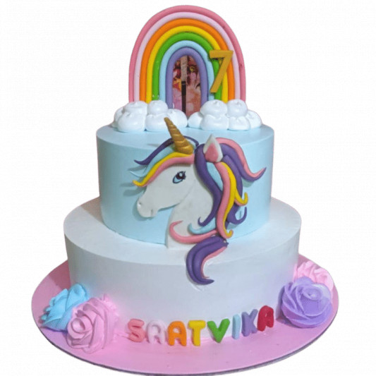 Happy Birthday Cake Topper of 7 Years Old. Cake Topper Decoration for Kids  7th Birthday Party and 7th Wedding Anniversary : Amazon.in: Home & Kitchen