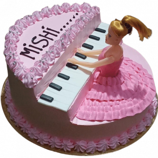 Piano Theme Cake online delivery in Noida, Delhi, NCR, Gurgaon