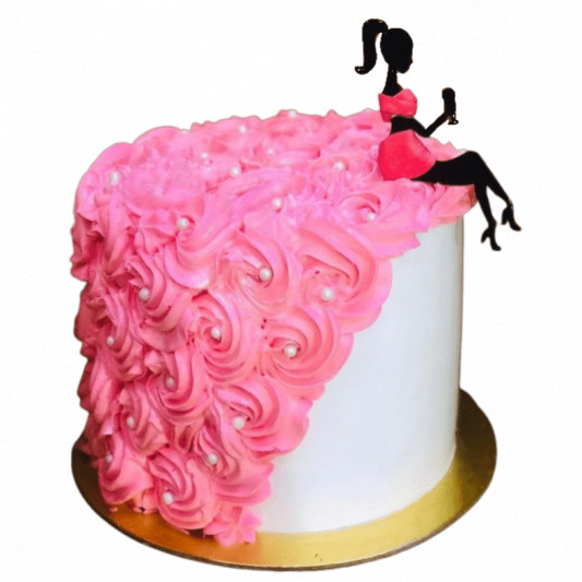 High Heels Girl / Princess / Lady Silhouette Birthday Party Cake Topper New  | eBay