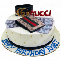 Gucci Theme Birthday Cake All Edible | Gucci cake, Cake, Elegant birthday  cakes