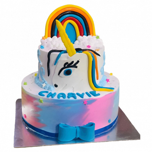 Unicorn Special Girls Birthday 1 Kg Cake by cs |Online Cake Delivery |  Eggless Cakes - Cake Square Chennai | Cake Shop in Chennai