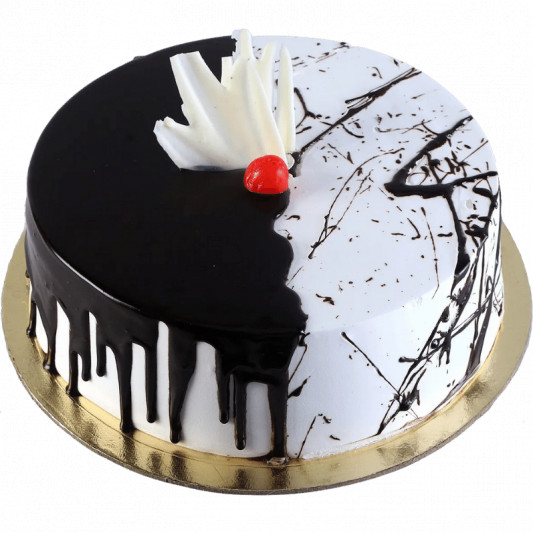 Choco Vanilla Cake- Order Online Choco Vanilla Cake @ Flavoursguru