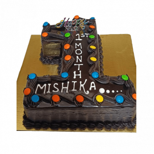 1st Month Birthday Cake online delivery in Noida, Delhi, NCR, Gurgaon