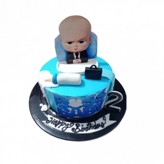 Baby Boy Cake | bakehoney.com