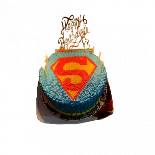 Amazon.com: Iron Hero Party Cake Decorations, Iron Hero Birthday Cupcake  Toppers for Boys Kids Superman Theme Birthday Party Decorations Supplies :  Grocery & Gourmet Food