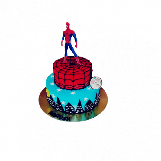 Spiderman Themed Fondant Cake | Winni.in