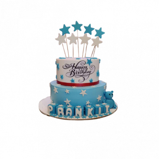 60Th 3 Tier Birthday Cake - CakeCentral.com