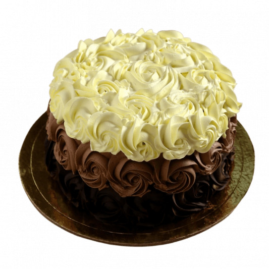 Flowery Bunch Truffle Cream Cake online delivery in Noida, Delhi, NCR, Gurgaon