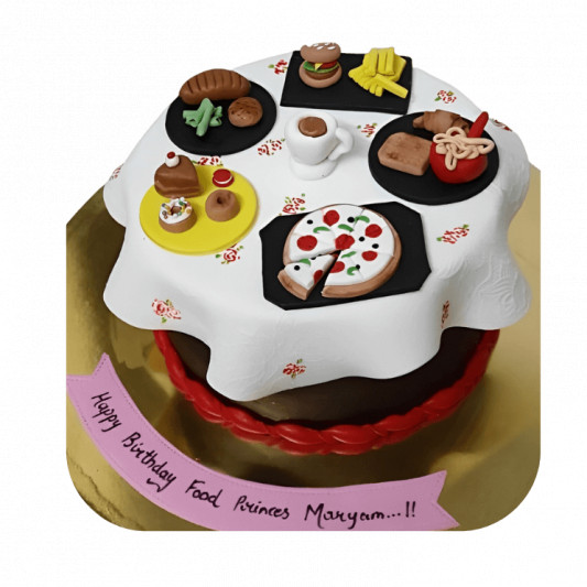 Best Foodie Theme Cake In Mumbai | Order Online