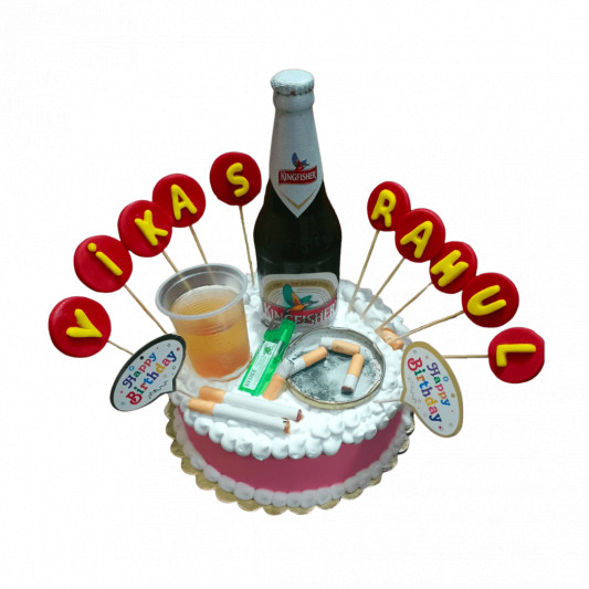 Floating Beer Can Cake | Cake Together | Birthday Cake Delivery - Cake  Together
