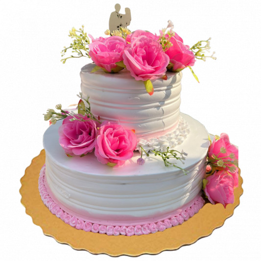 18 Pink Wedding Cakes we ❤ ~ KISS THE BRIDE MAGAZINE