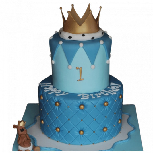 Prince Cake Online | Prince Crown Cake | Little Prince Cake