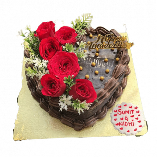 Heart Shape Cake Delivery in Mangalore - Same Day, Free Delivery