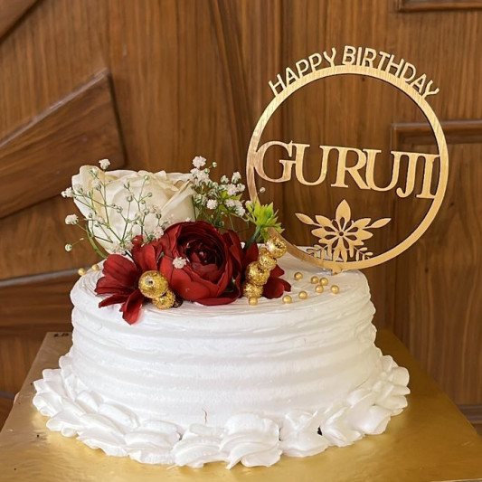 Special for GURU JI'S birthday .... #guruji #gurujiblessings #cake  #happybirthdayguruji | Instagram