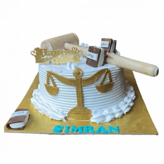 Pin by nazlı cergel on cake & patisserie & food | Lawyer cake, Birthday  cakes for men, Buttercream cake designs