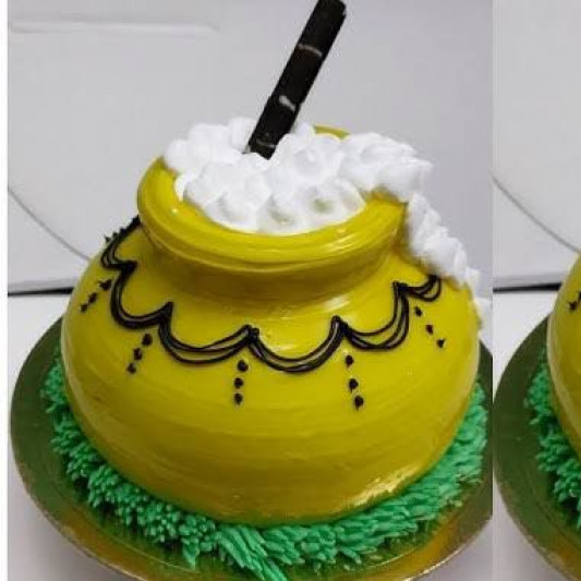 Pongal Matka Cake | Pongal sweet desserts | Latest Pongal cake designs. |  Latest cake design, Elegant birthday cakes, Cake designs