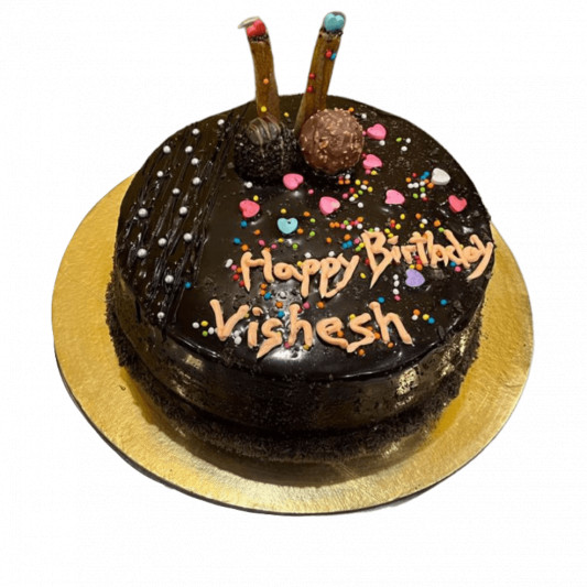  Designer Chocolate Truffle Cake online delivery in Noida, Delhi, NCR, Gurgaon