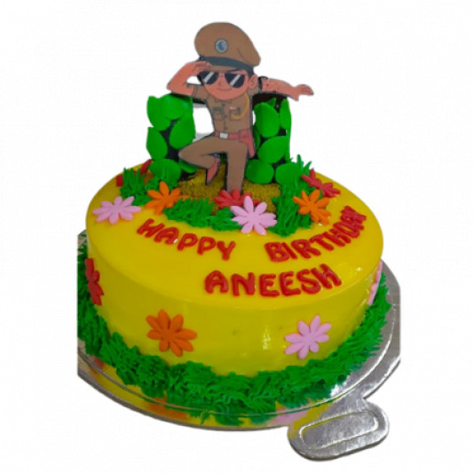 Roaring Little Singham Birthday Cake for Kids | Gurgaon Bakers